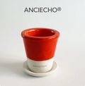 Mars Red Ceramic Planter Pot
