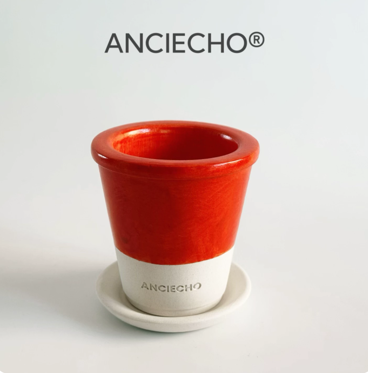 Mars Red Ceramic Planter Pot